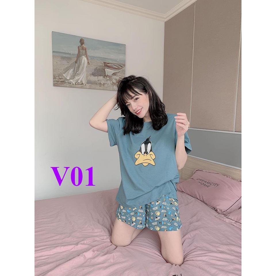 Bộ đồ mặc nhà hình thú siêu cute V01