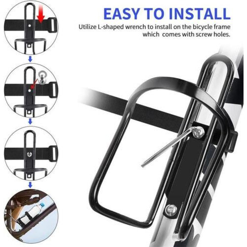 Gọng nhôm Homesheel để bình nước trên xe đạp, xe đạp điện, xe đạp thể thao