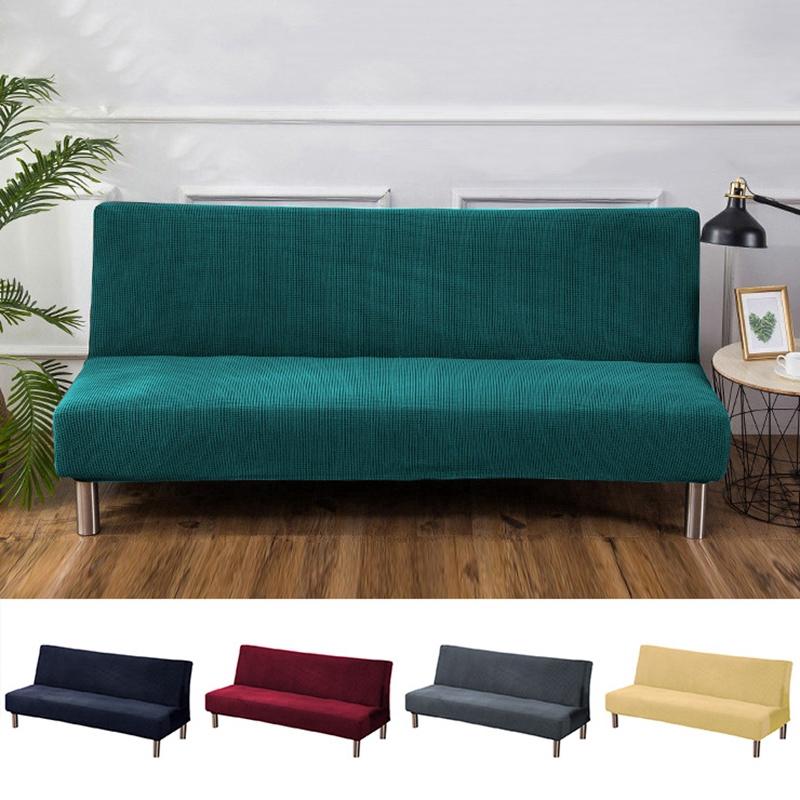 Vỏ bọc ghế sofa màu trơn chống bụi co dãn
