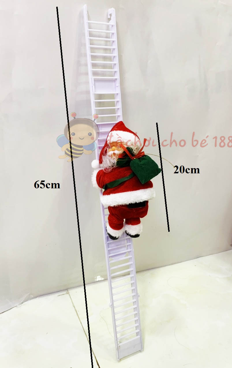 Ông già noel kéo đàn trượt patin. leo thang, cưỡi tuần lộc, xe kéo tuần lộc