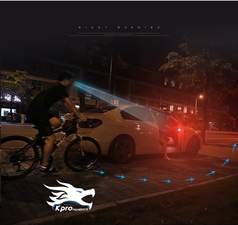Đèn Led cảnh báo mở cửa ô tô, xe hơi - Hàng chất lượng cao