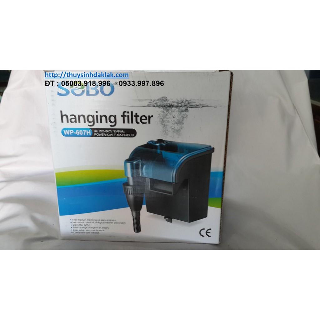 Lọc thác sobo 607H dành cho hồ cá thủy sinh