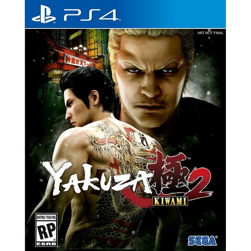 Đĩa game ps4: Yakuza Kiwami 2 (Tặng kèm SteelBook siêu chất) - Song Long Kỳ Truyện - Hàng Nhập Khẩu