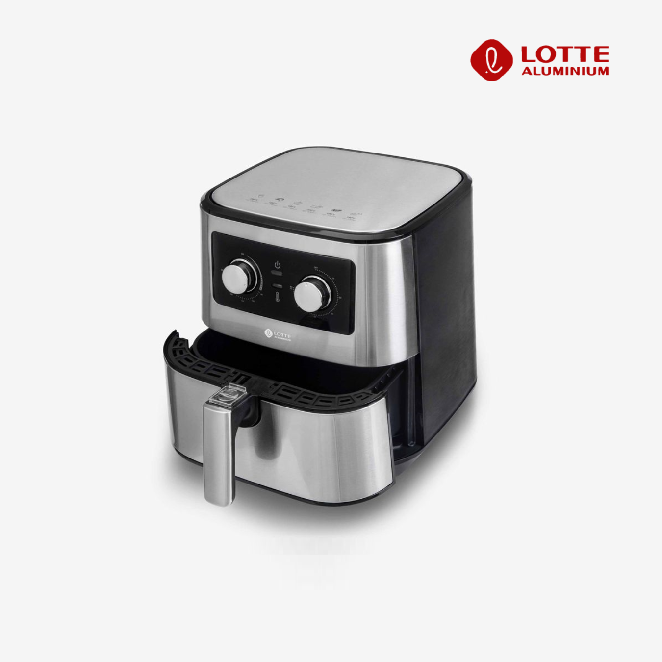 NỒI CHIÊN KHÔNG DẦU LOTTE 5,5L model LTS - AF5SM - hàng chính hãng nhập khẩu Hàn Quốc