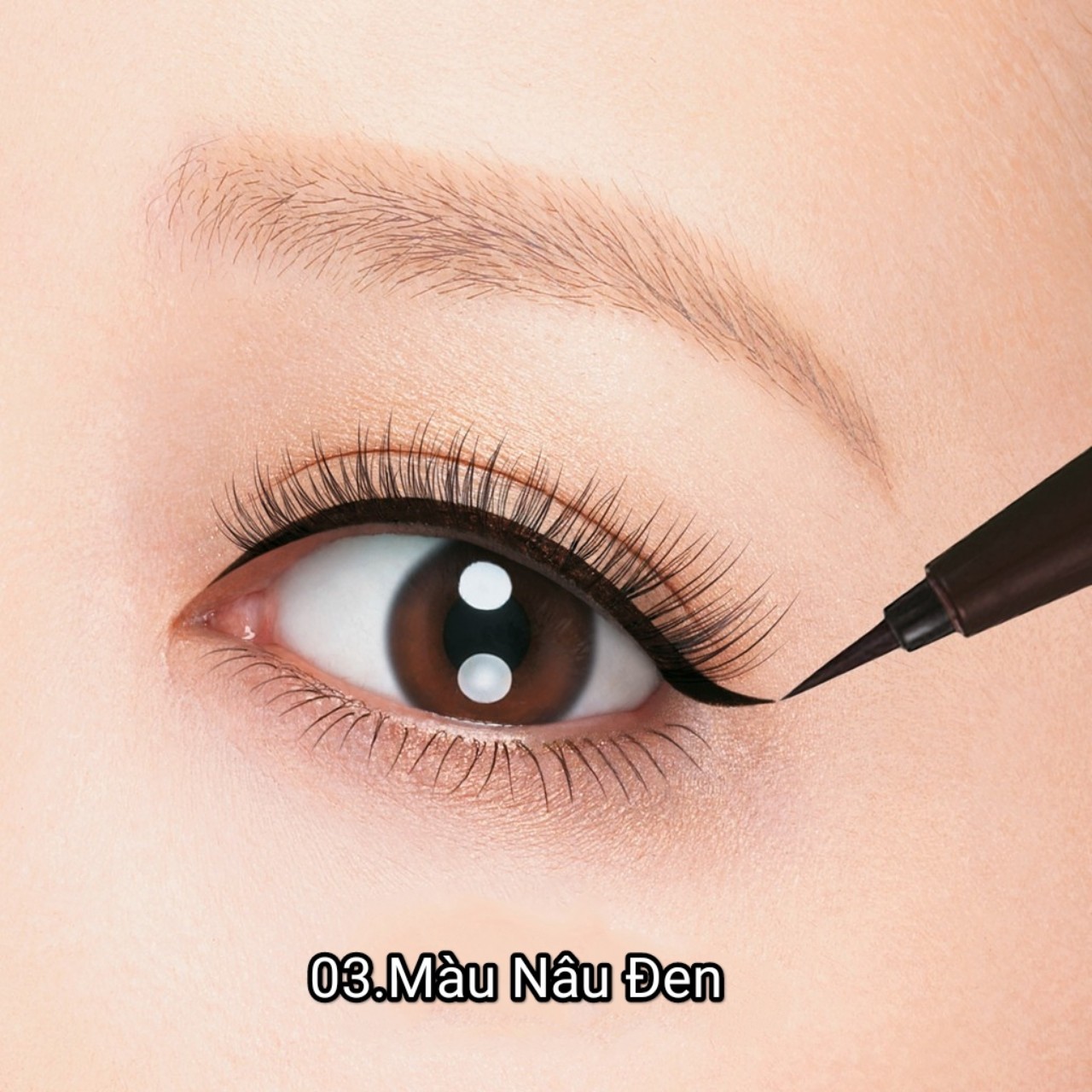 Bút Kẻ Mắt Nước Không Trôi Không Lem Kissme Heroine Make Nét Siêu Sắc Mãnh