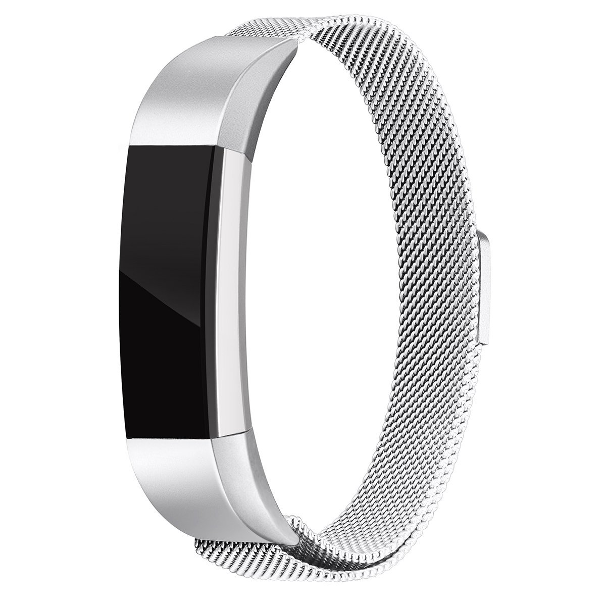 Dây đeo thay thế dành cho đồng hồ Fitbit Alta và Alta HR thép không gỉ dạng mesh lưới