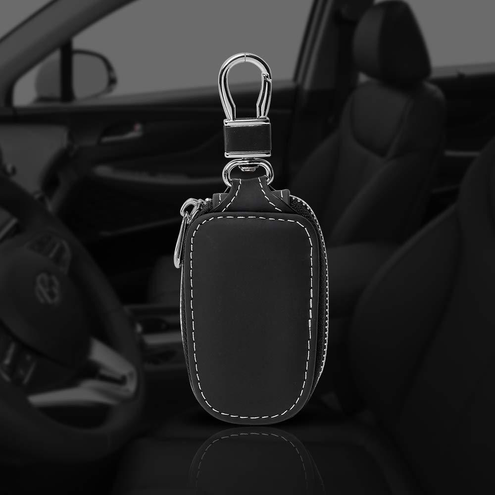 Vỏ khóa xe thật bằng da, tàu sân bay phím xe từ túi da từ xa cho nam giới khóa xe hơi