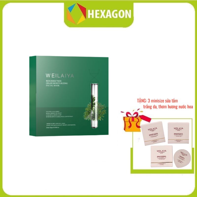 Mặt nạ tái sinh cỏ vạn năm Weilaiya - Weilaiya Resurrection Grass Moisturizing Facial Mask