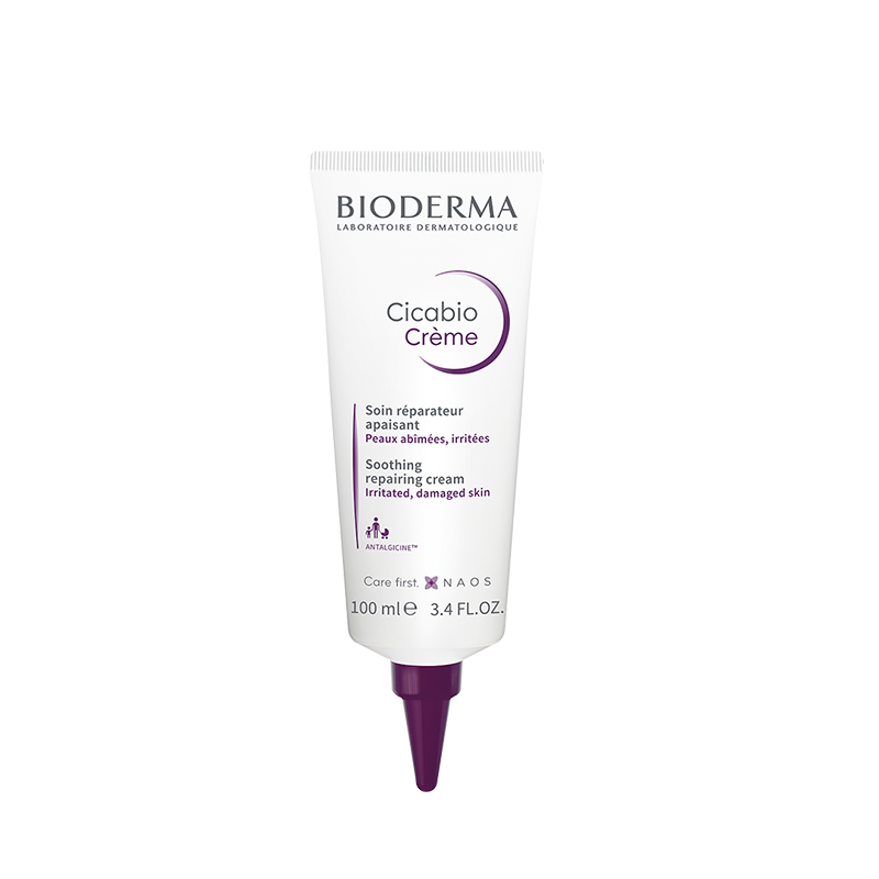 Kem dưỡng làm dịu và phục hồi nhanh da tổn thương Bioderma Cicabio Crème - 100ml