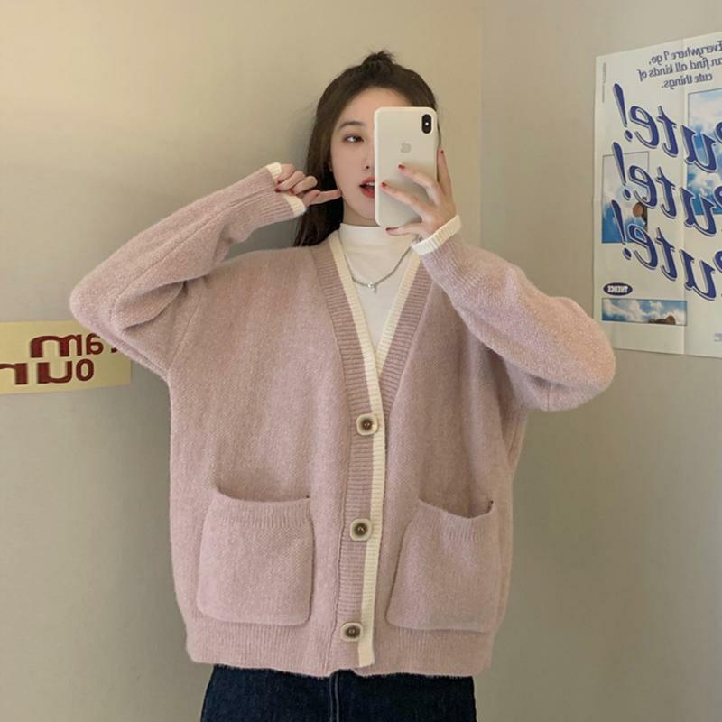Áo khoác len cardigan mẩu thu đông ulzzang