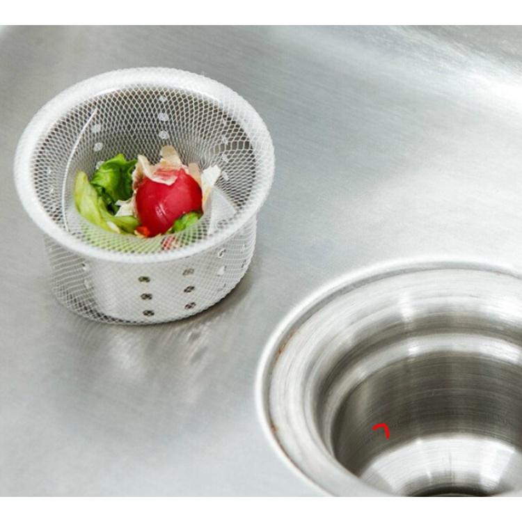 COMBO 100 TÚI LƯỚI LỌC RÁC CHO BỒN RỬA CHÉN BÁT