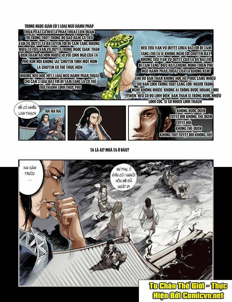 tu chân thế giới chapter 1 18