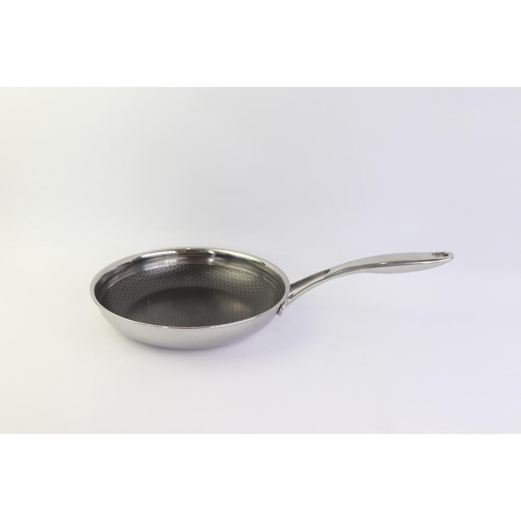 Chảo Chống Dính Bếp Từ Cào Không Xước KimsCook Hàn Quốc inox 304 - 20cm/22cm/24cm/26cm/28cm/30cm/32cm - tặng 1 nắp kính Fivestar