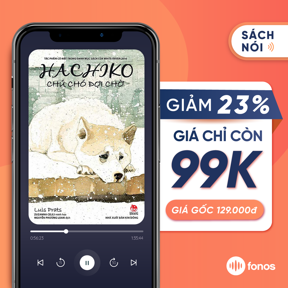 Sách nói: Hachiko - Chú Chó Đợi Chờ
