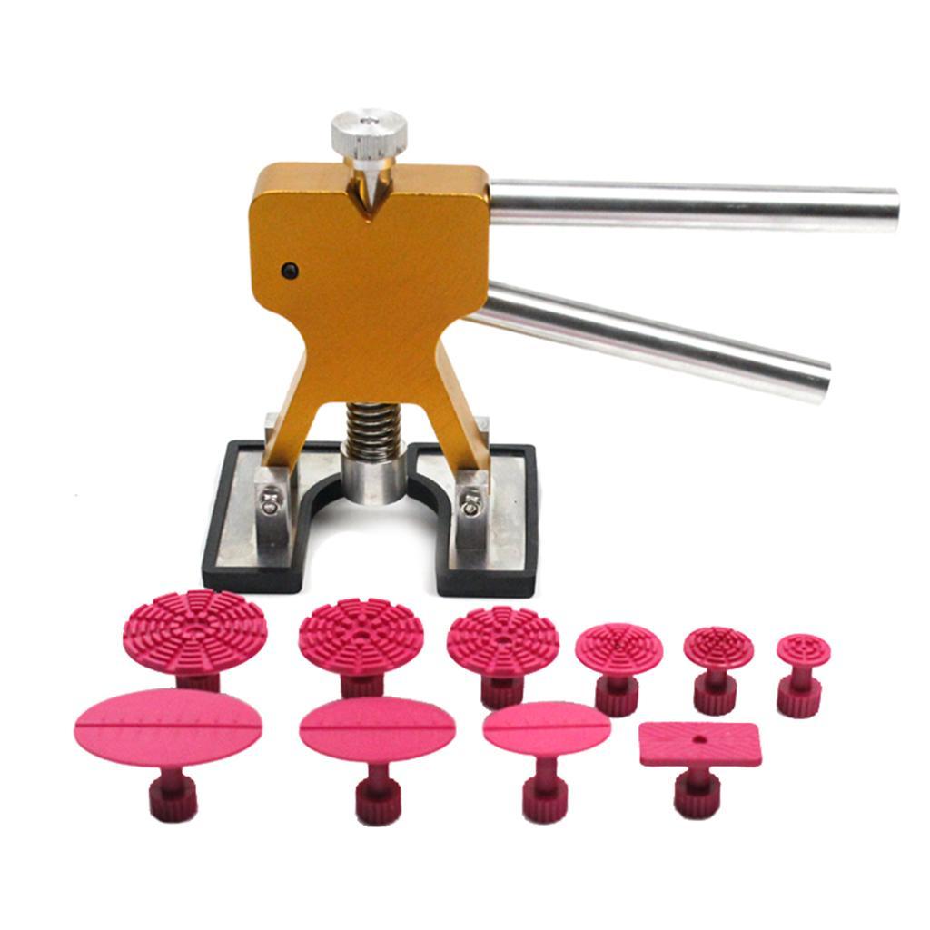 Car Body Paintless Repair Dent Puller Lifter Removal Tool With 10 Tabs Kits