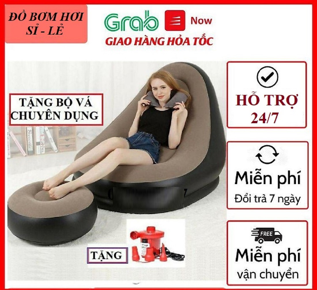 Ghế hơi tựa lưng, sofa hơi