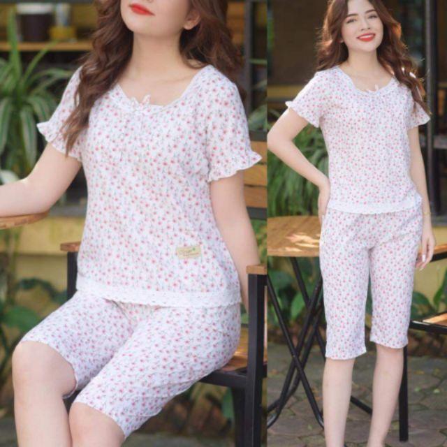 (3 màu)Đồ bộ lụa hàn cao cấp mềm mịn