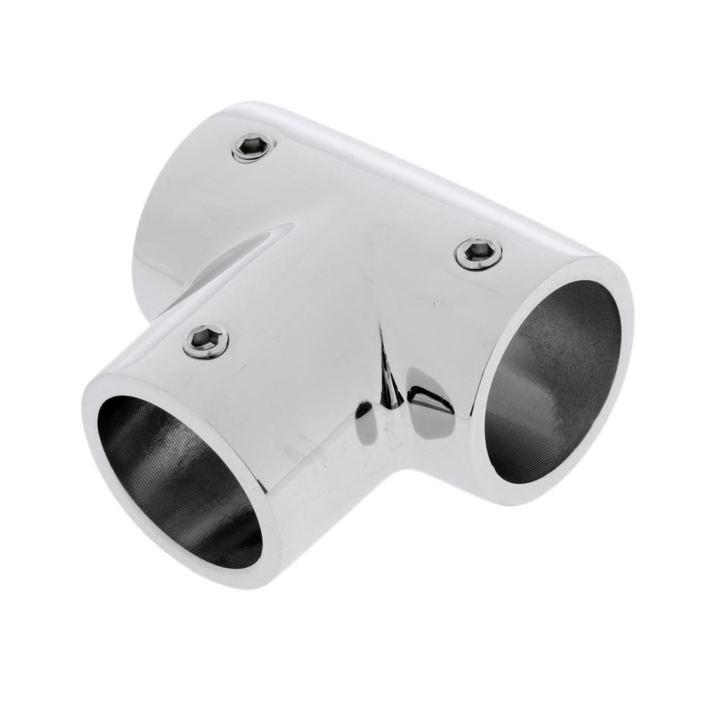 4 Bền 25 Mm 90 Độ Đánh Bóng Thép Không Gỉ 316 Thuyền Tay Đường Sắt Nối Tee Phần Cứng