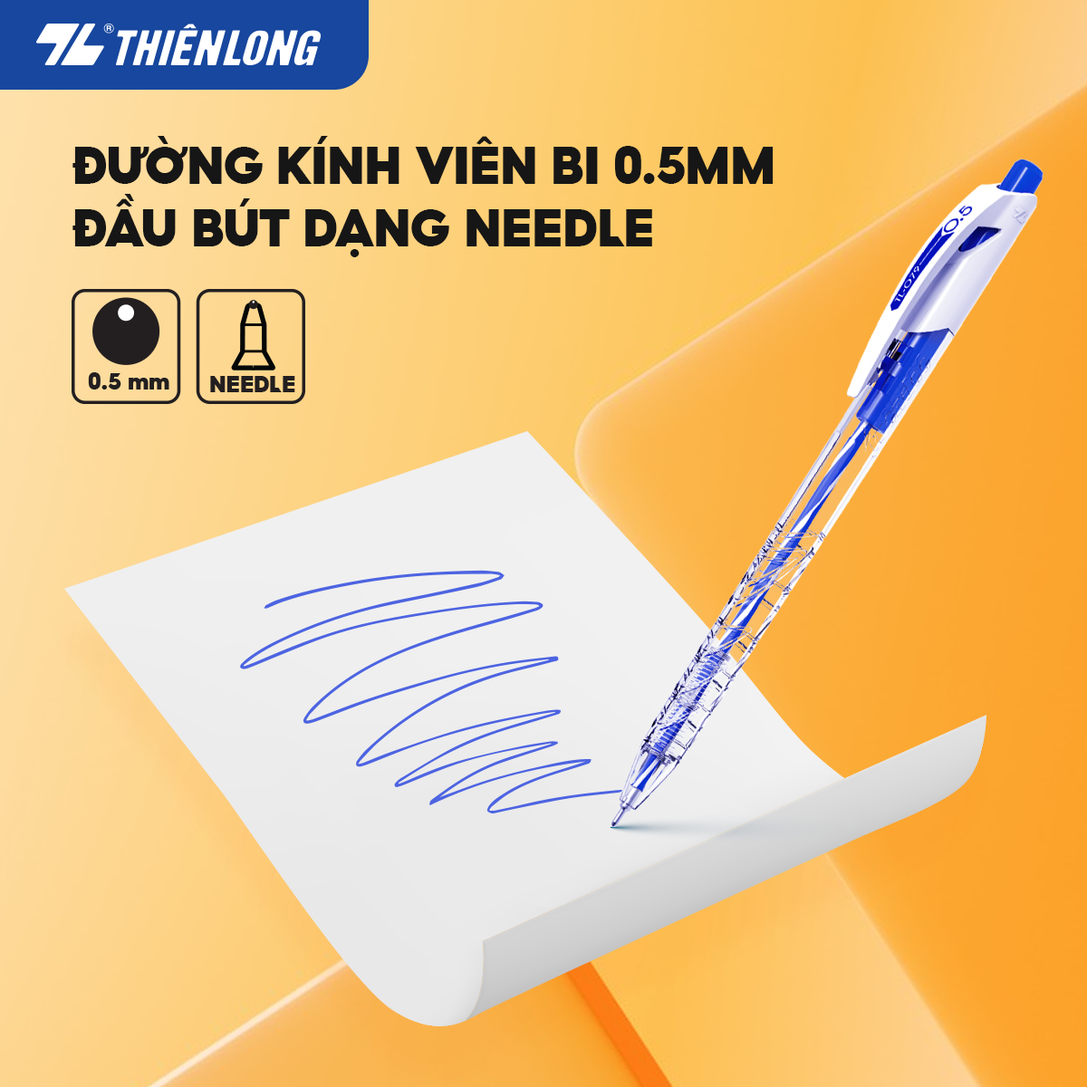 Hộp 20 Bút Bi Thiên Long TL-079 Treedee