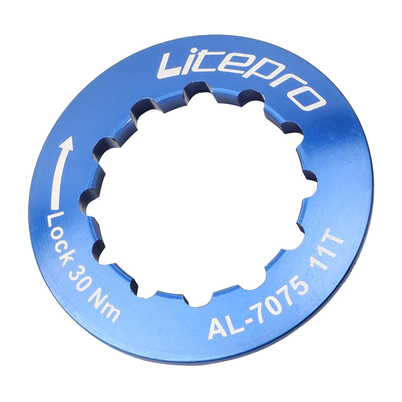 Aluminum Alloy Cycling 11T Cassette Cover Bike Freewheel Fixing Bolt Screw 11 Flywheel Locking Cap Lid