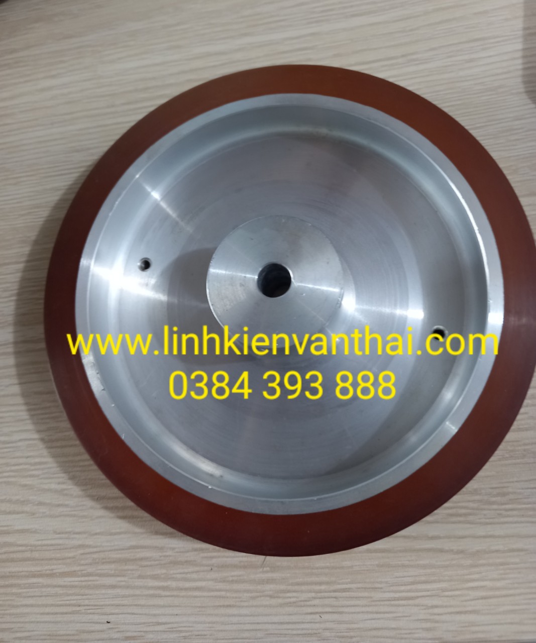 BÁNH XE CĂNG DÂY DÙNG CHO MÁY CẮT DÂY EDM/ CH411- 150x10x22MM/ CHMER