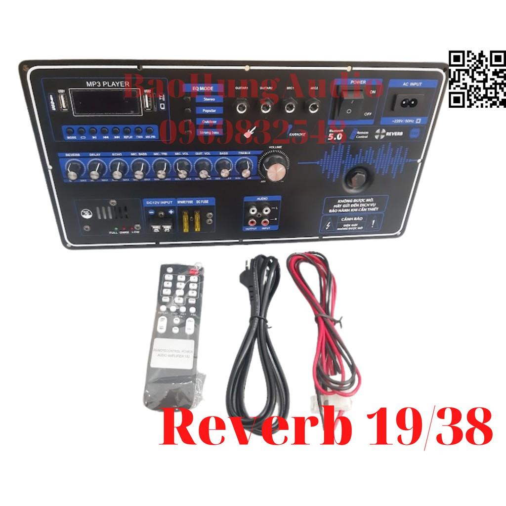 Bo mạch loa kéo reverb nguồn xuyến 19/38 chuyên lắp cho loa kẹo kéo công suất mạnh mẽ