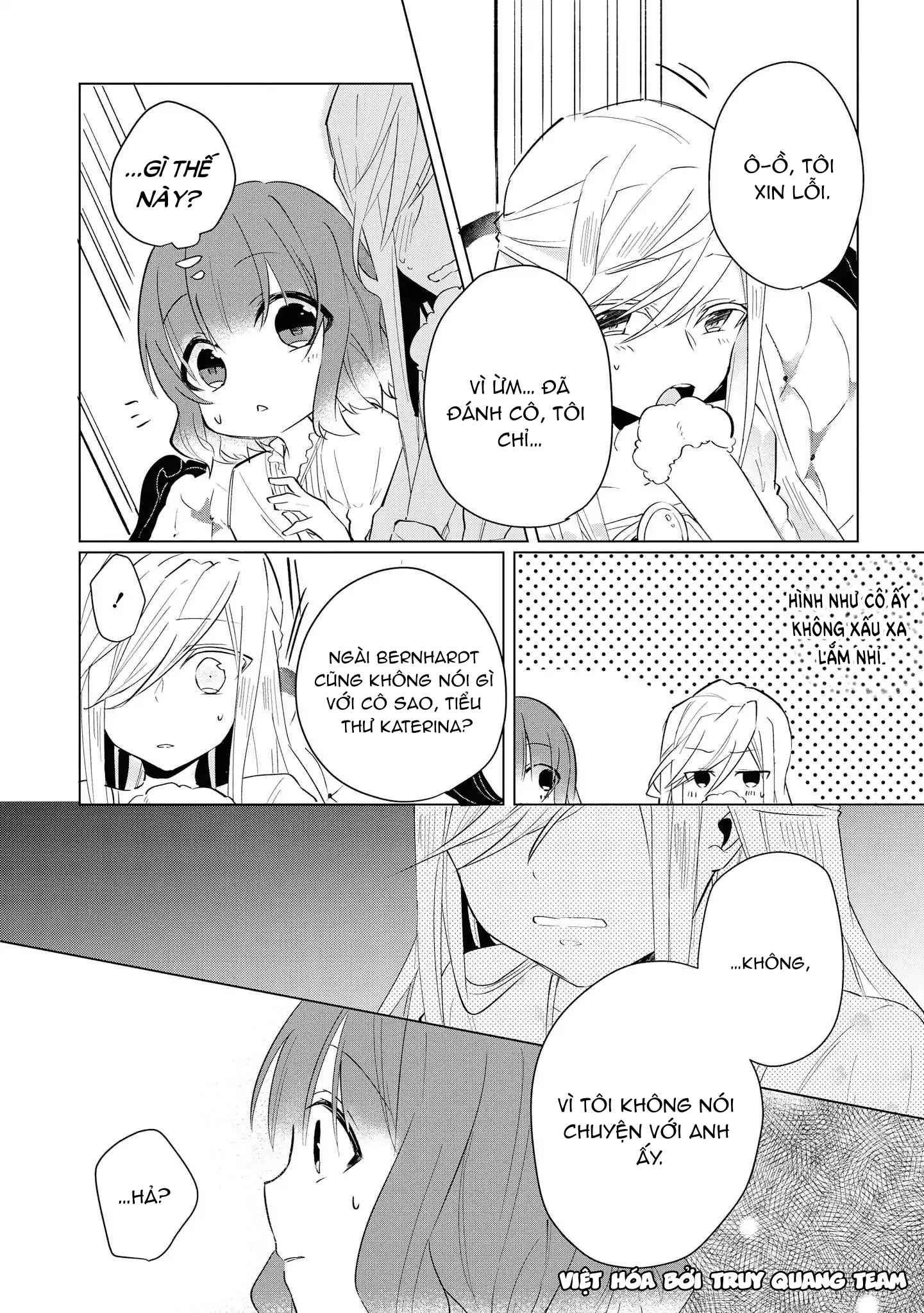 vị hôn phu là kẻ phản diện nên tôi hơi rén chapter 2 11