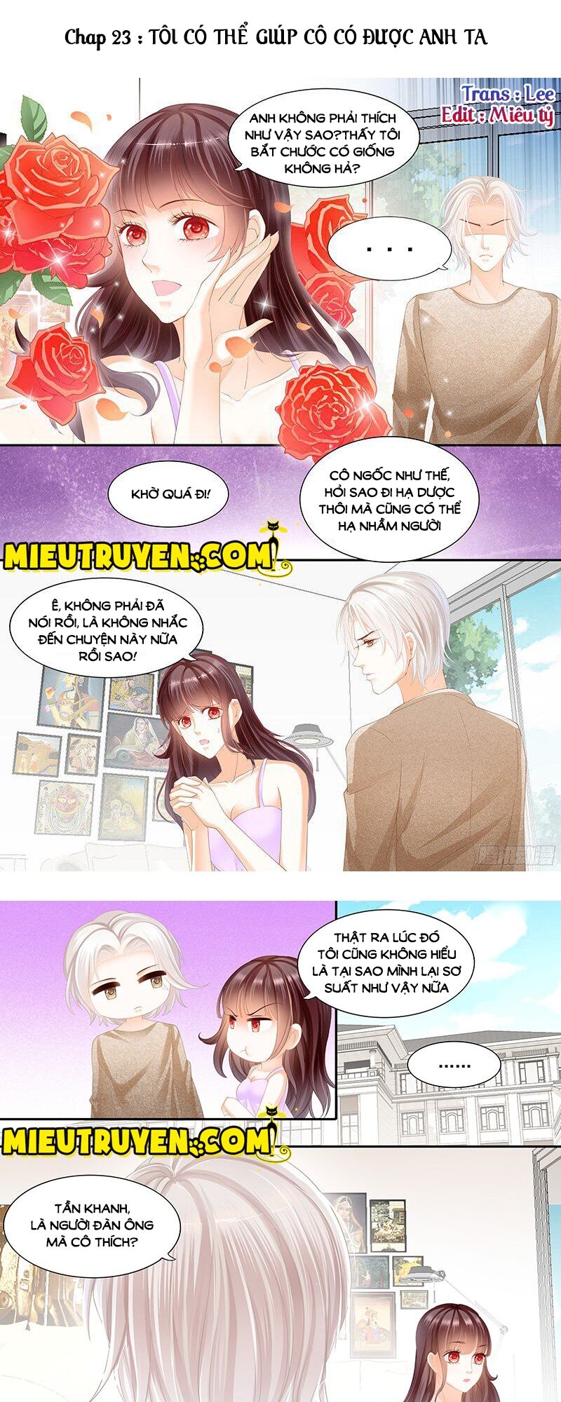 lóe thiểm hôn kiều thê mơ tưởng trốn chapter 23 1