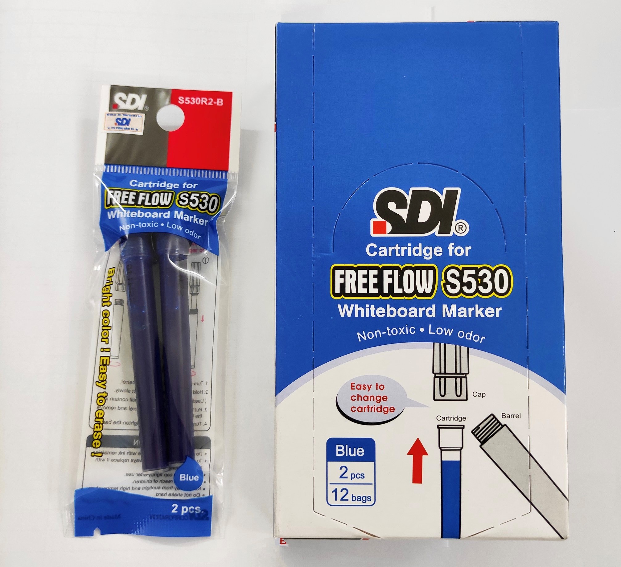 RUỘT MỰC THAY CHO VIẾT LÔNG BẢNG SDI FREEFLOW S530 WHITEBOARD MARKER