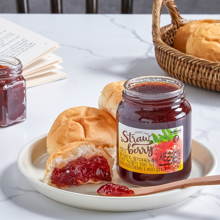 Mứt Dâu No Brand Hũ 450g