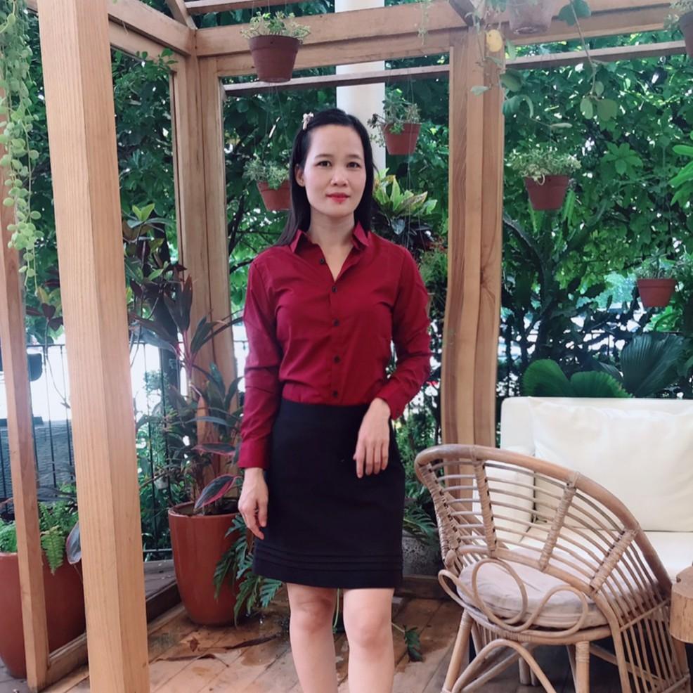 Áo sơ mi trơn nữ các màu