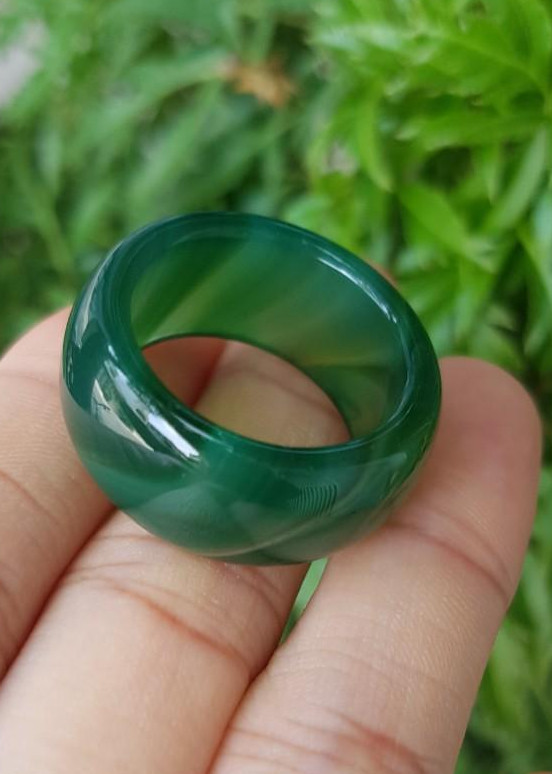 Nhẫn mã não đủ màu, size 20mm