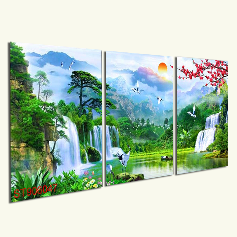 Tranh treo tường sơn thủy mới nhất