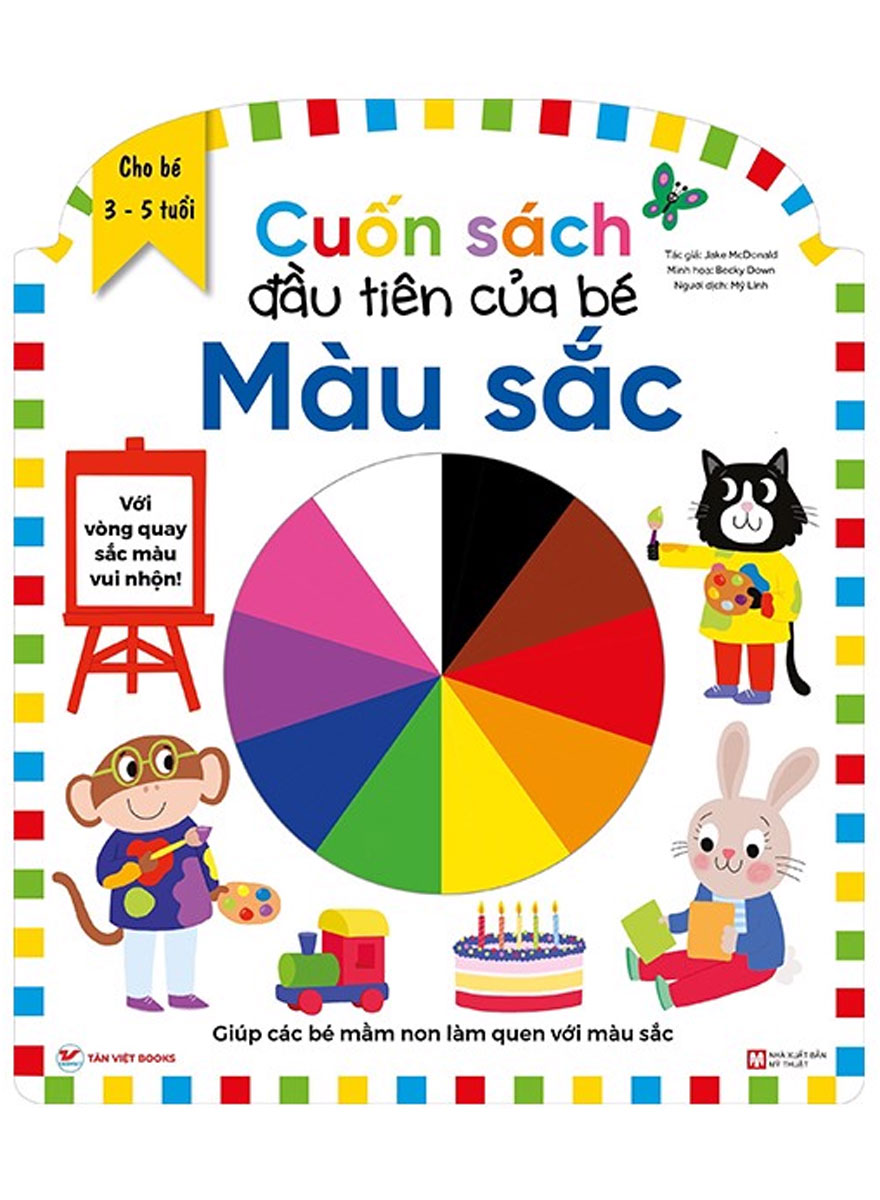 Cuốn Sách Đầu Tiên Của Bé - Các Màu Sắc _TV