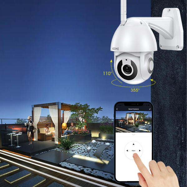 Camera Wifi Thông Minh Ngoài Trời ACOME APC02 Độ Phân Giải 1080P  [Hàng Chính Hãng]