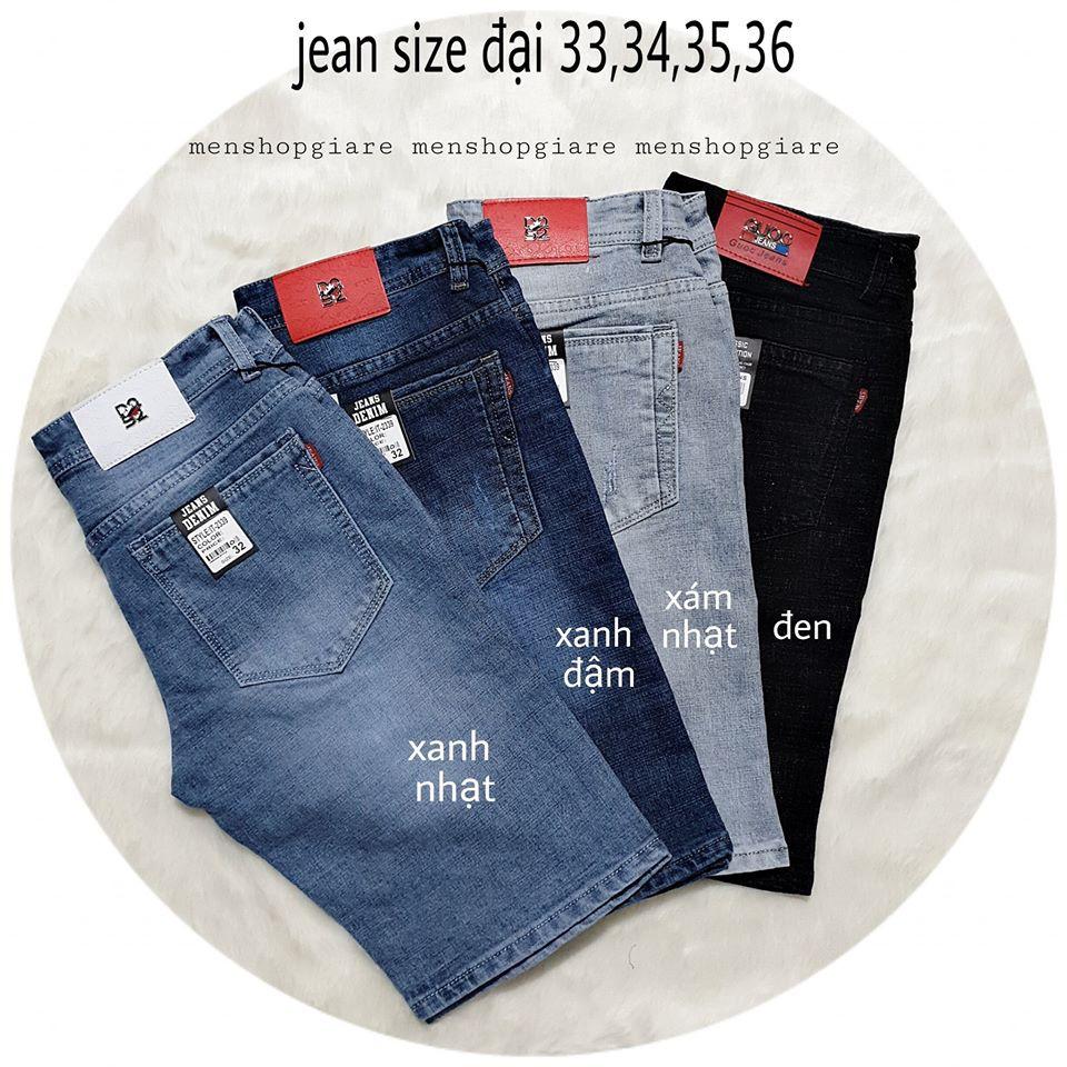 QUẦN SHORT JEAN NAM SIZE ĐẠI CO GIÃN