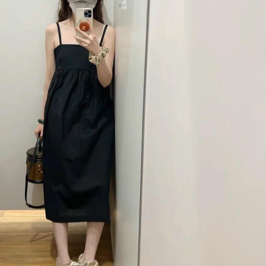 SHUANGYAN Váy dài bãi biển, váy siêu tiên, váy thắt lưng thon.