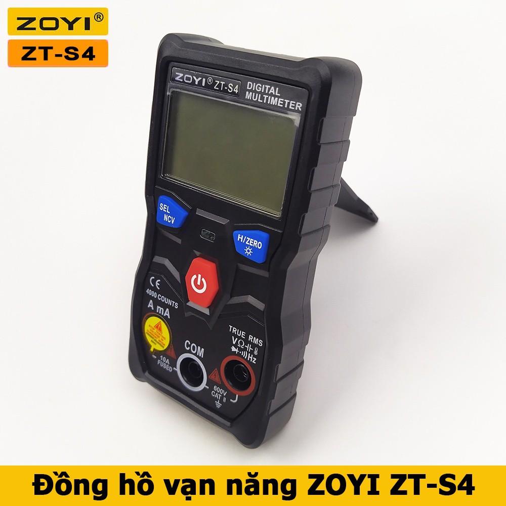 Đồng hồ vạn năng điện tử tự động chỉnh dòng đo ZT-S4 mẫu mới loại tốt