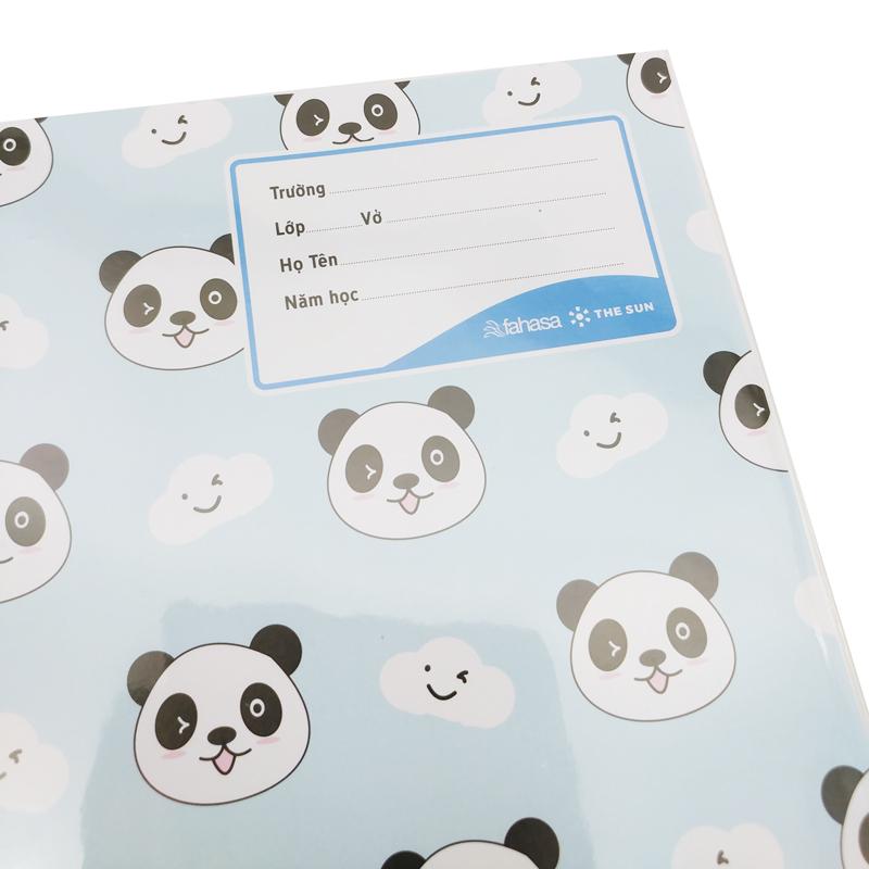 Bao Tập 2 Trong 1 Bìa Kiếng Panda - The Sun 05 (5 Tờ/Xấp)