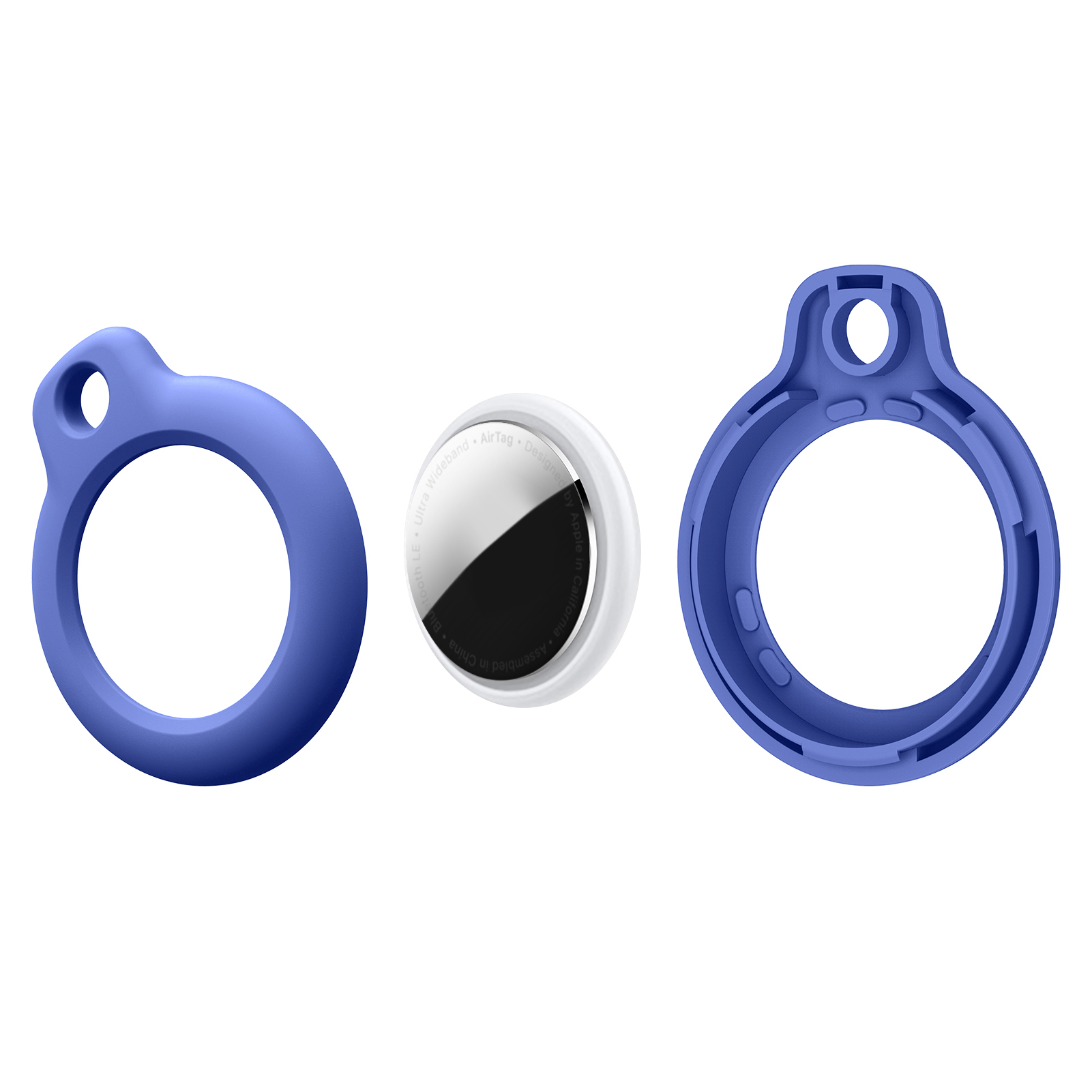 Bao Case Vỏ Bảo Vệ Chống Shock PC Keychain cho Apple AirTag
