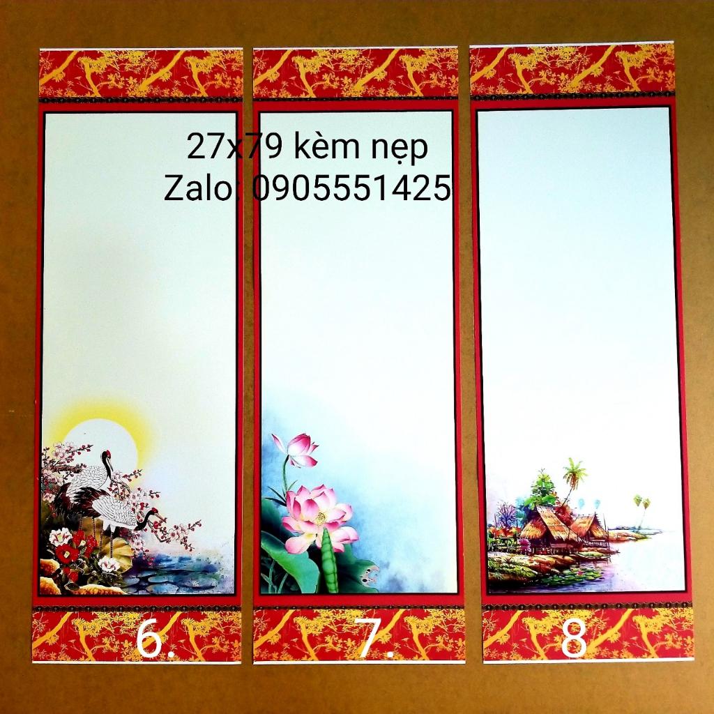 Set gồm 10 tờ giấy viết thư pháp KÈM 10 cặp nẹp treo kích thước 27cm x 79cm. Nghiêng, giấy, bút, mực thư pháp