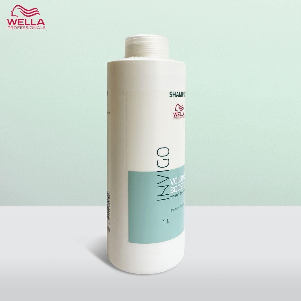 Dầu Gội Wella Invigo Làm Sạch Sâu, Tạo Độ Phồng Cho Mái Tóc Chắc Khoẻ Volume Boost Bodfying Shampoo