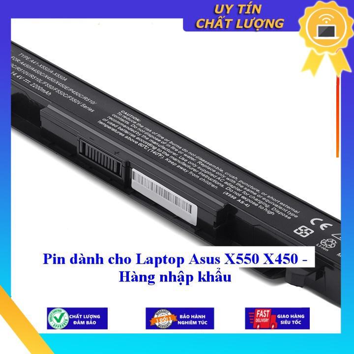Pin cho Laptop Asus X550 X450 - Hàng nhập khẩu MIBAT118