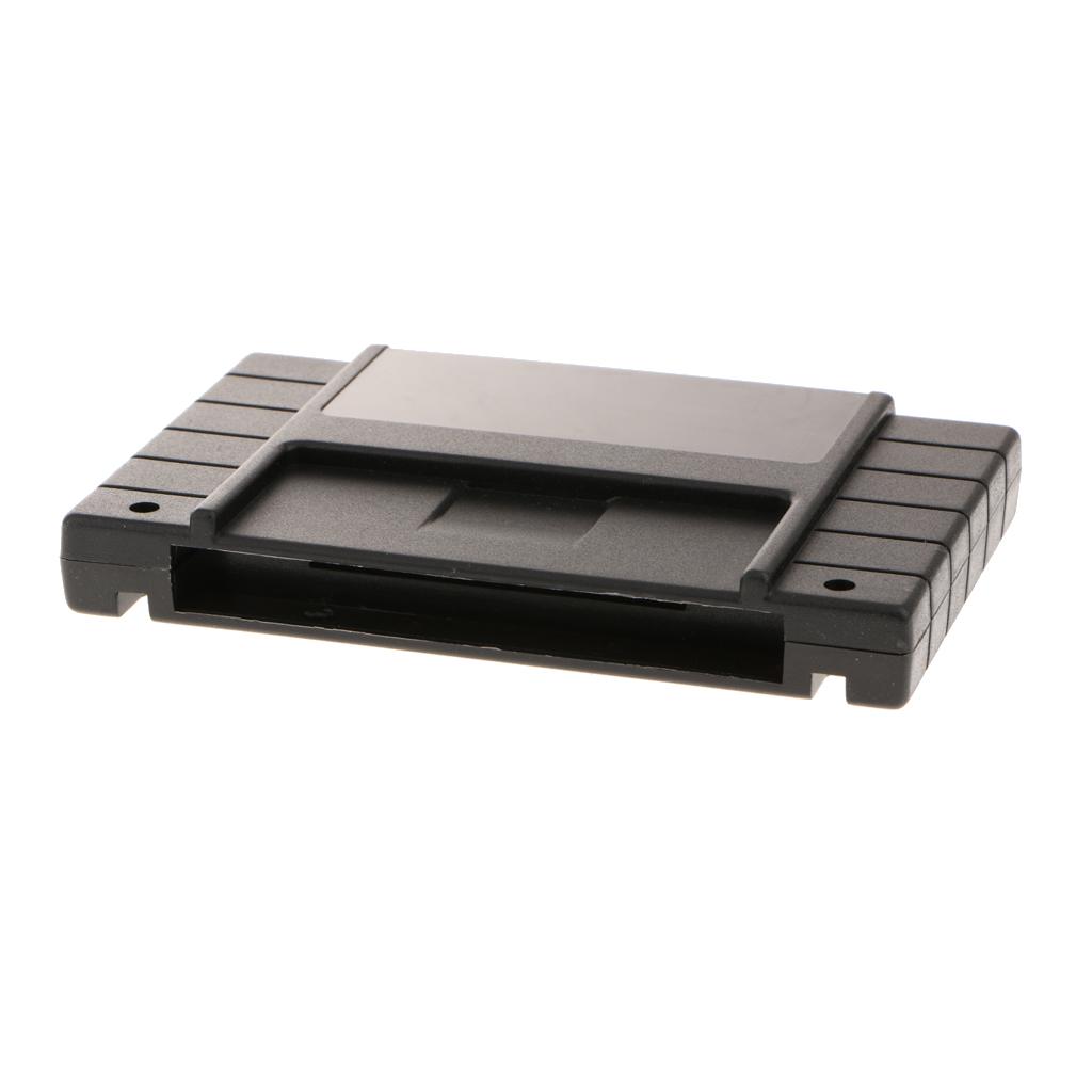 Video Game Replaceable Plastic Cassette Shell Box Cover for Super Nintendo Entertainment System