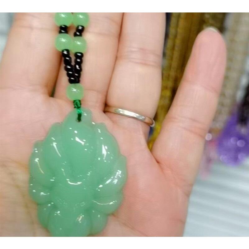 MẶT DÂY CHUYỀN HỒ LY ROSE BERYL TÌNH DUYÊN MAY MẮN TÀI LỘC TẶNG KÈM DÂY ĐEO, HỘP GẤM CAO CẤP SDB