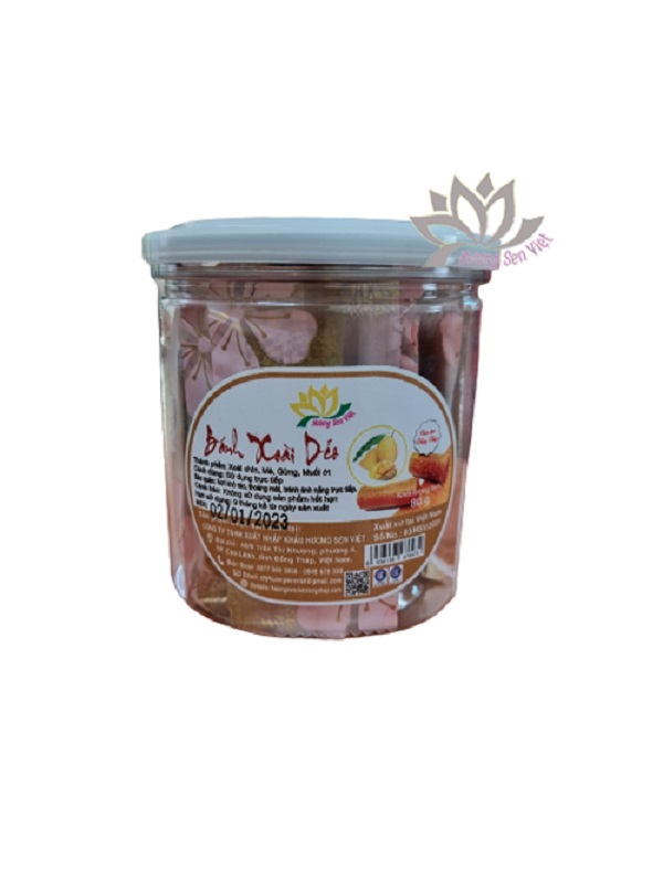 BÁNH XOÀI DẺO HŨ 80G - HƯƠNG SEN VIỆT