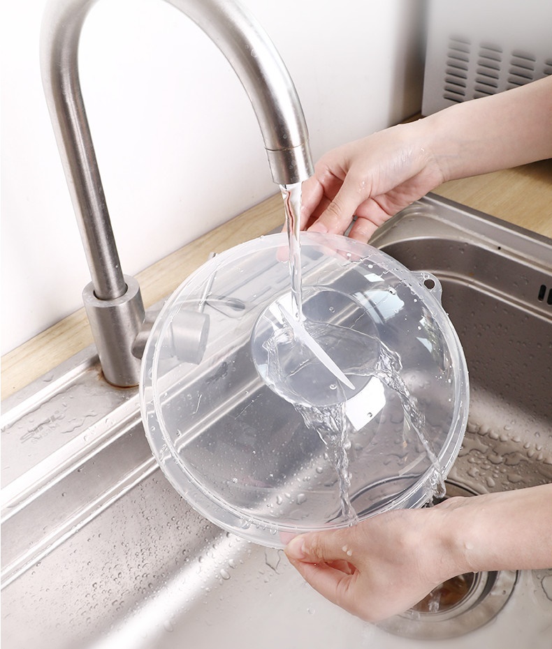 Nắp úp thực phẩm dùng trong lò vi sóng Inomata Ø23cm (Mẫu Mới) - Hàng nội địa Nhật Bản |#nhập khẩu chính hãng| |#Made in Japan|