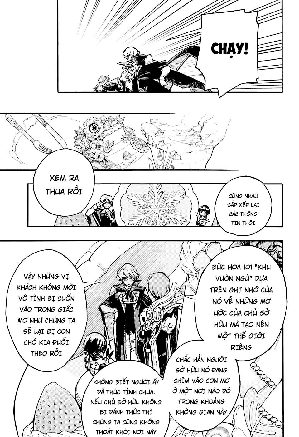 những bức họa quái dị của phù thủy chapter 16.2 12