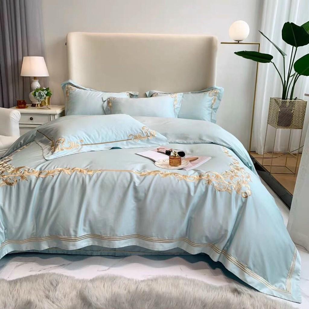 Bộ Chăn Ga Lụa Silk