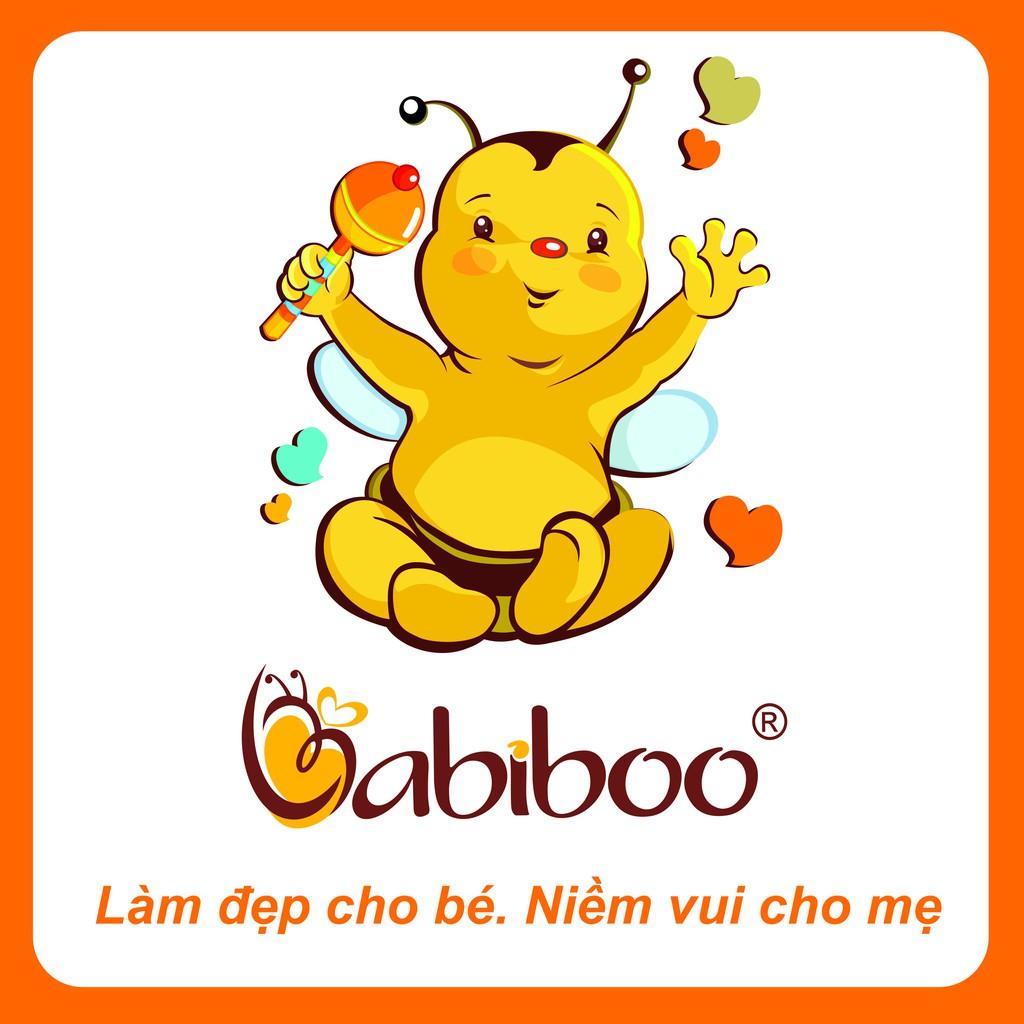 Sơ sinh -Áo sơ sinh bác sĩ viền màu tay ngắn BABIBOO- BB05